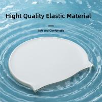 Bolso De Natación De Silicona De Alta Calidad Para Adultos Hombres Mujeres Niños Grande Con Protector De Orejas Impermeable Para Cabello Largo - details 2