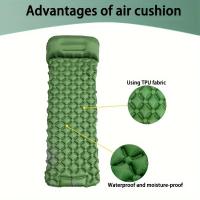 Colchón Inflable Para Camping Al Aire Libre Con Cojines Matrícula Ultraligera Con Bomba De Inflado Integrada Para Senderismo - details 2