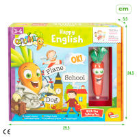 Juego Carotina Lisciani infantil para aprender inglés con bolígrado parlante, 24 piezas - details 7