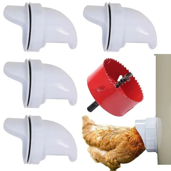 Alimentador automático del pollo de la gravedad ninguna basura, alimentador del pollo - 1