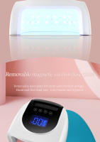 Lámpara De Uñas Portátil 96W LED UV Magnética Desmontable Y Sin Cable Para Secado De Esmalte De Gel Máquina De Manicura - details 10