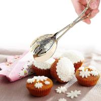 Pinzas de cocina de metal, pinzas para cocinar, pinzas para barbacoa, pinzas para servir ensaladas, pinzas para azúcar, pinzas doradas para servir alimentos, pinzas para cocinar, pinzas para ensaladas, pinzas para cubitos de hielo. - details 2