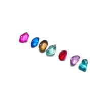 Piedras De Vidrio Trituradas 20g 3-8mm Para Relleno De Resina Epoxy DIY Accesorios De Arte De Uñas Y Joyería De Silicona - details 4