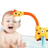 Juguetes de Baño para Bebés Giraffe Eléctricos con Rociador de Agua Juguetes de Piscina para Recién Nacidos y Niños Pequeños Peluquería de Juegos Seguros para Niños - details 2