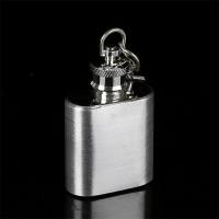 Botella De Alcohol Miniatura De Acero Inoxidable Con Tapa Funnel Para Bebida Liquida Whiskey Vino Alcohol 10/9/8/6/5/4/3/1 OZ - details 6