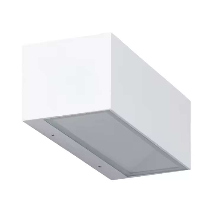 Ledkia Aplique de Pared Exterior LED 18W de Aluminio Iluminación Doble Cara CCT Seleccionable Gropius Blanco - 1
