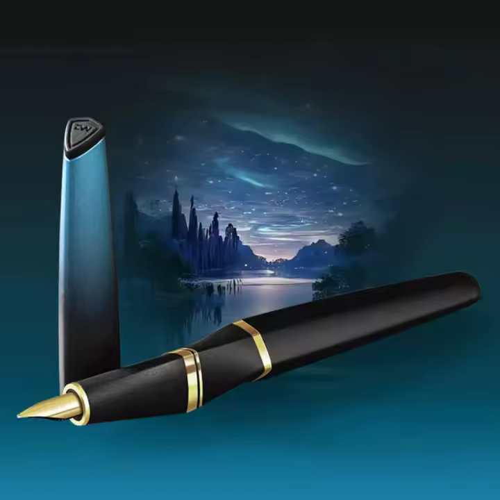 DAMI WONKA TY001 Pluma Fuente De Metal Con Atracción Magnética 0.5MM F Nib Pluma Para Escritura De Alta Gama Regalo Para Negocios Y Oficina - 1
