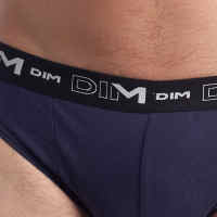 dim-Pack-2 Slips Hombre Dim Cotton Streech