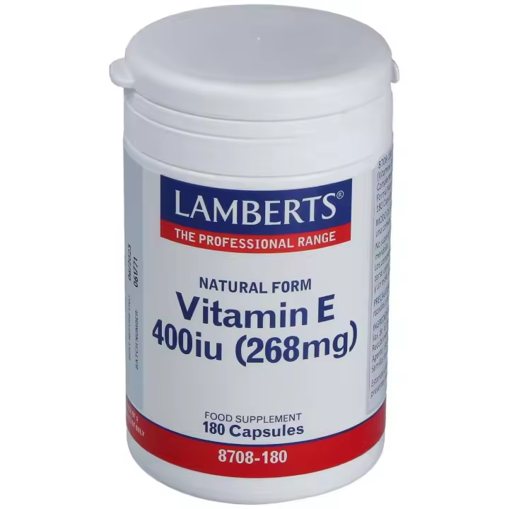 Lamberts Vitamina E Natural 400Ui 180 Comprimidos - 1