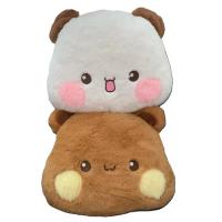 Muñeco De Peluche Panda Yier Búbu Dudu Lindo Dulce Cojín De Peluche Suave Para Decoración De Sofa Y Coche Edad Recomendada 14+ - details 3