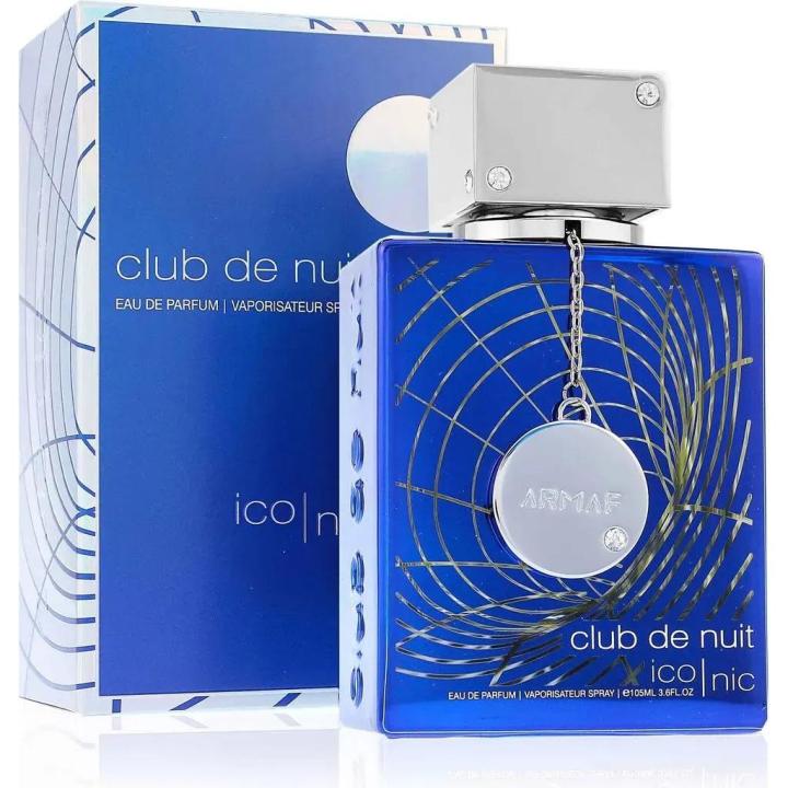 Armaf - Club de Nuit Blue Iconic EDP 100 ml para hombre, de la familia olfativa amaderada y especiada con notas… — oferta en Miravia