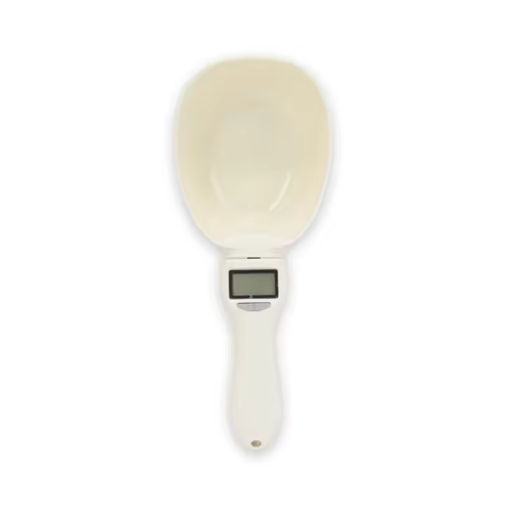 Cuchara de pesaje, Cuchara medidora, Báscula de cocina, Cuchara medidora electrónica de alimentos para mascotas, Cuchara de pesaje portátil, Báscula de cocina para perros y gatos - 1