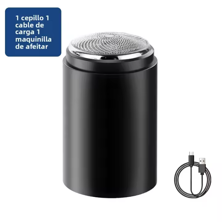 Afeitadora Eléctrica Para Hombres Con Carga TYPE-C Dos Estilos Portátiles Y Potentes Rasador De Cabello Recargable - 1