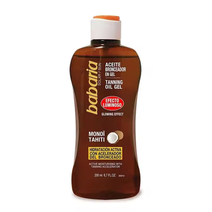 BABARIA MONOI TAHITI ACEITE BRONCEADOR EN GEL 100ML - 1