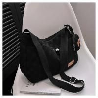 Nueva Bolso De Hombro Para Mujer Estilo Harajuku Diseñador Moda Tamaño Grande Capacidad Grande Estampado Solido Y Cuadros Bolso Transversal Para Estudiantes - details 17
