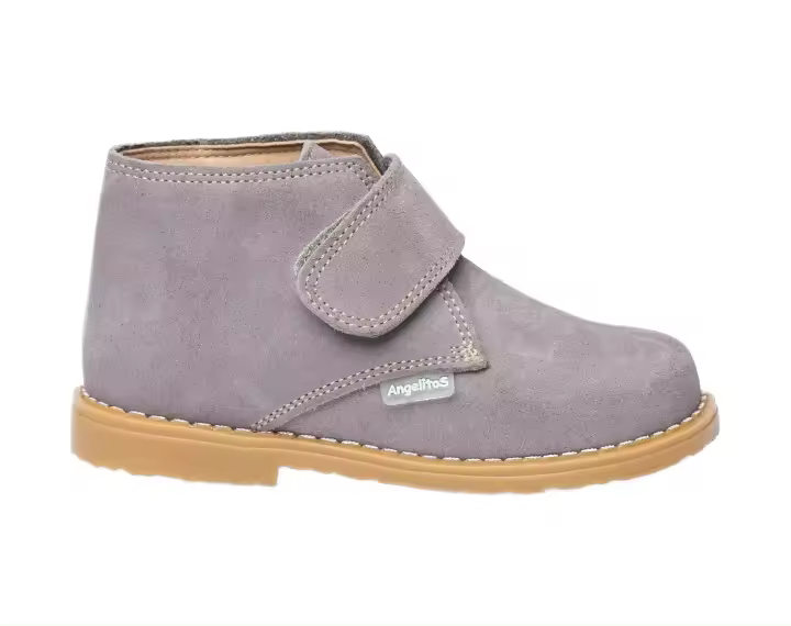 Angelitos SAFARI 402 Gris - Botas Altas Niña - Cómodas y Elegantes - Alta Calidad - 1