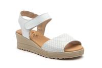 AE-649 Negro - Rojo - Beige - Cuero - Blanco - Platino Hecho en España Sandalias Mujer Piel Negro- Rojo - Beige - Cuero - Blanco - Platino Velcro Cuña Numeración: 35-41 Marca: Alto Estilo planta de gel y cierre velcro super comoda ideales para el verano - details 15