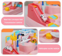 Juego De Carriles Para Coches Toy Game De Aventura De Parking Mecánico Para Niños Edad 3+ Regalo De Cumpleaños Juguete Educativo De Plástico ABS Para Niños Hombres - details 8
