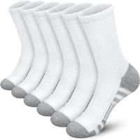 Calcetines Deportivos De Algodón Para Hombre 5 Pares En Negro Y Blanco Gris Calcetines Largos Cómodos Y Prácticos - details 0