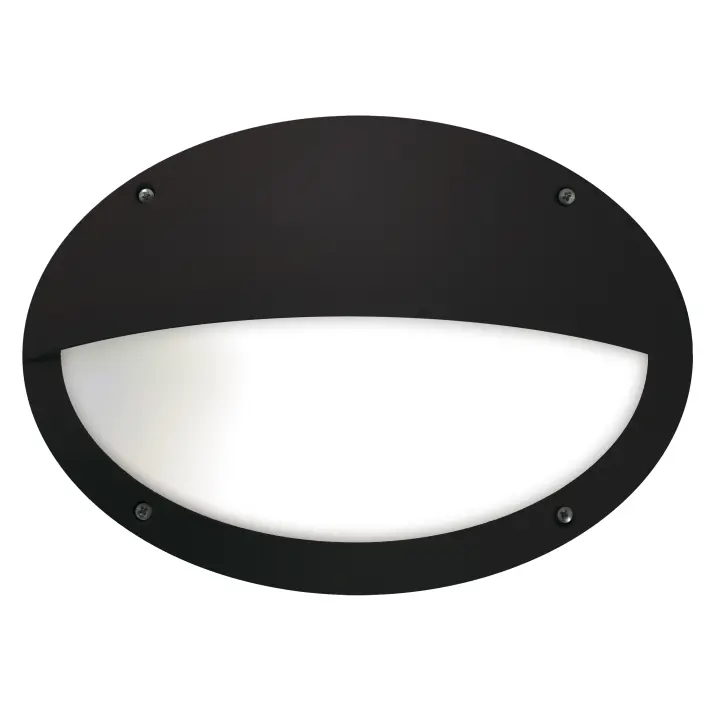 Novolux Lighting - Aplique de pared- TEIA, E27, 23W, IP66, policarbonato, L33 cm, negro, exterior - 1