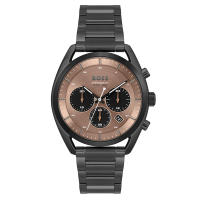 Reloj de Hombre HUGO BOSS 1514095, Esfera Marrón de 44 MM + Caja de Regalo Elegante - details 0