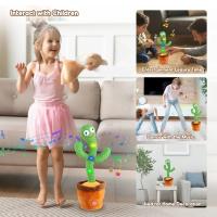Juguete Electrónico De Espinilla Que Canturrea Y Danza Juguete De Peluche Educativo Para Niños Regalo De Cumpleaños Y Navidad - details 4