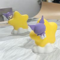 Lámpara De Noche Anime Hello Kitty Kuromi Melody De MINISO Decoración Luminosa Para Niños Regalo De Cumpleaños Figura De Acción - details 10