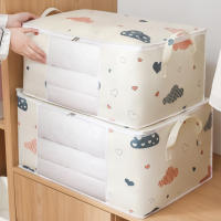 Bolsa De Almacenamiento Grande Con Capacidad Para Ropa Y Edredones a Prueba De Polvo Con Cremallera Y Asas Para Armario - details 6