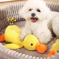 Juguete De Peluche Para Perros Almohadilla Calmante Duradera Con Sonido Squeaky Para Masticar Y Limpieza De Dientes Para Puppies - details 1