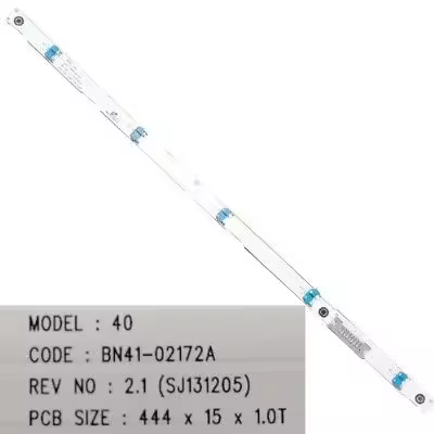 Tira Conexión Leds BN41-02172A, Samsung UE40J5100AW - 1