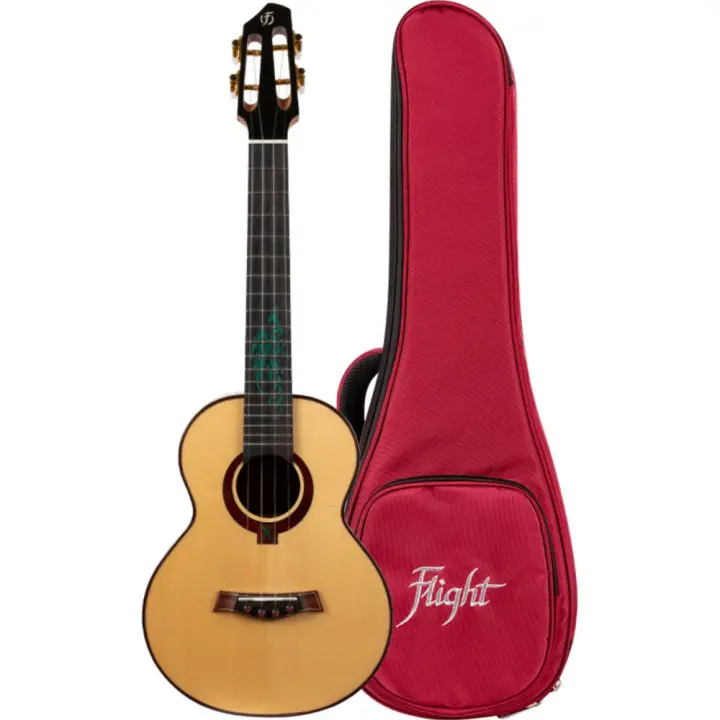 Ukelele Tenor Flight A10SC Anniversary Series Cocobolo Dragon - 1