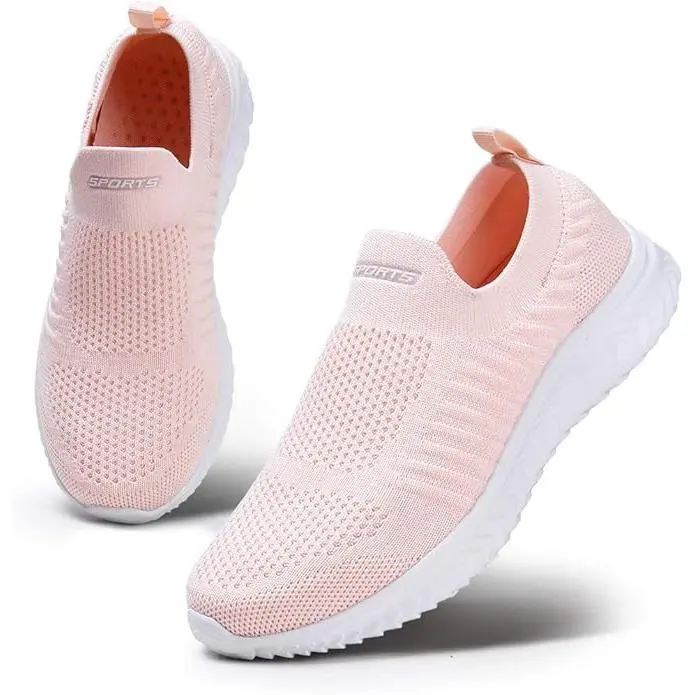 Zapatillas Slip-On Mujer Comodos y Ligeras para Correr Trabajar Angar Pasear - 1
