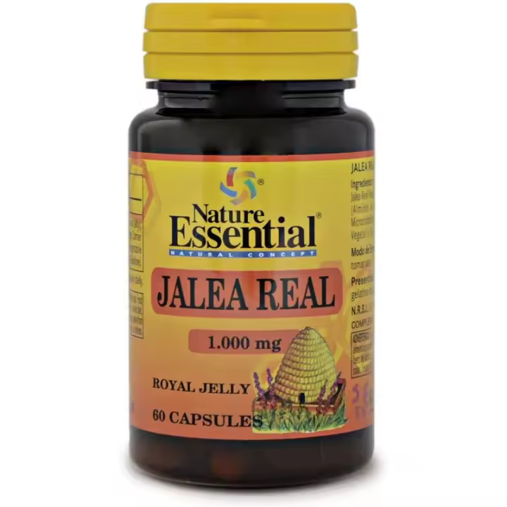 Nature Essential Essential Essential Essential Essential Essential Essential Jalea Real y Levadura de Cerveza 60 Cápsulas - 1