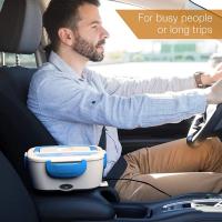 Fiambrera Eléctrica Portátil, Taper eléctrico para COCHE, Camion ,Estuche, Lonchera recargable , Recipiente para alimentos con cierre hermético ,Contenedor comida para viaje ,220-240V - details 1