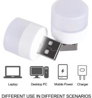 Lámpara LED Portátil Mini Para Lectura Colorida Con USB Y Carga Como Power Bank Protección Ocular Luz Nocturna Para Libros - details 3