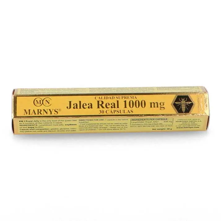 Marnys Jalea Real 1000Mg. 30Cap. - Complemento Alimenticio - Energía Adicional - 1