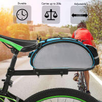 Porta Equipaje De Bicicleta Retráctil De Aluminio Para Sillín Posterior Soporte De Carga De Bicicleta Con Maletero - details 9