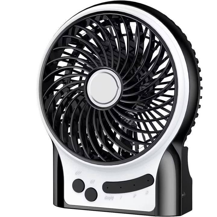 Ventilador de mesa, mini ventilador, 3 velocidades, portátil — oferta en Miravia