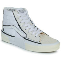 Zapatillas VANS SK8-HI RECONSTRUCT, de piel. Unisex. Color Blanco. - details 1