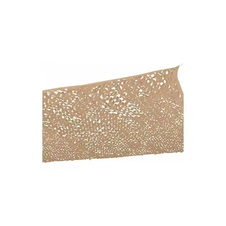 -Vela de Sombra Rectangular Diseño Camuflaje 3x4 M Arena - 1