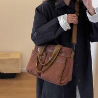 Bolso de Hombre de Pana para Mujer, Bolso Grande de Compras, Bolso Cruzado PARA EL Trabajo, Oficina, Viajes, Compras, Escuela - details 0