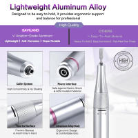 Lijadora Eléctrica profesional para uñas, equipo de Pulido para quitar esmalte de Gel acrílico, 35000RPM - details 4