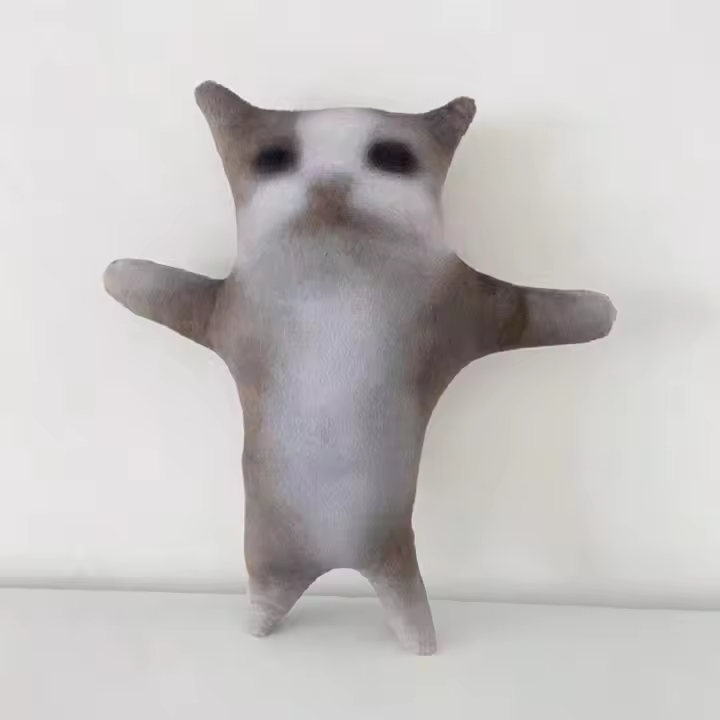 AKKUN Gato De Peluche Interactivo Con Sonido Juguete Para Niños Gato De Peluche Lindo Y Divertido Seguro Para Edades 3-12 Años Relleno De Algodón PP - 1