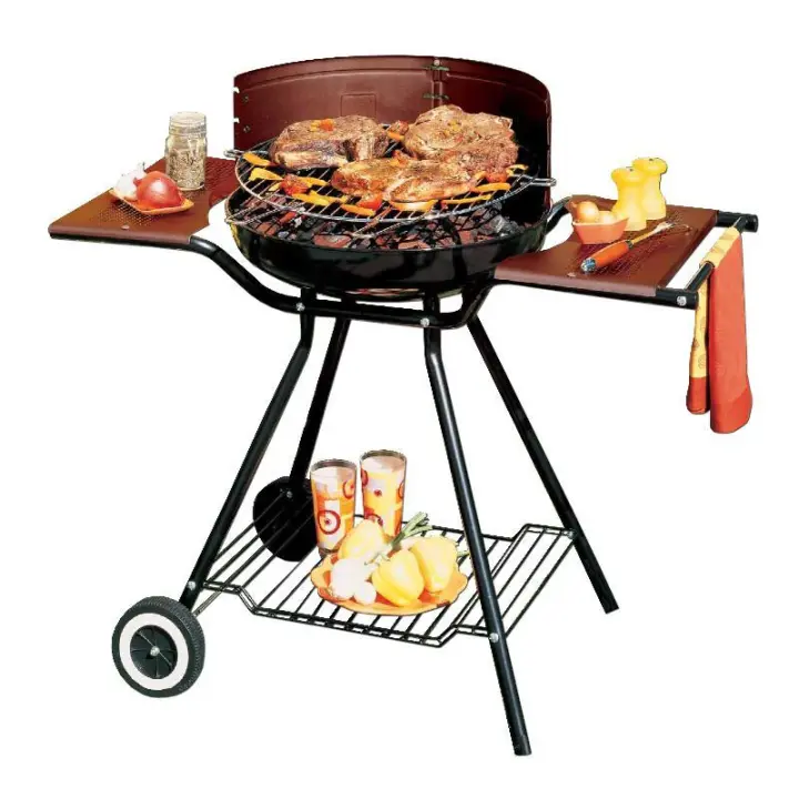 Bambu barbacoa chapa s.tropez 54 cm con ruedas 331531 - 1