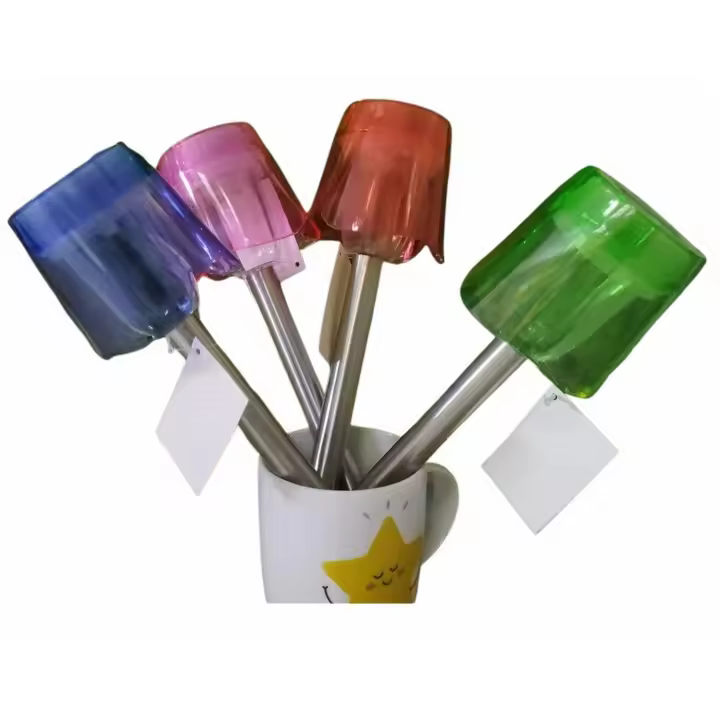 Gerimport Set 4 Piquetas Solares Multicolor para Iluminación Exterior - 1