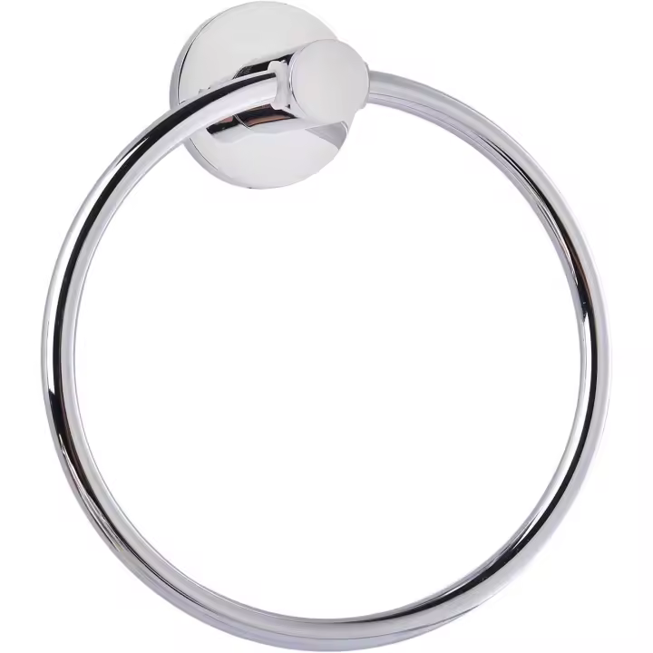 Toallero de acero inoxidable toalla redonda anillos colección montado en la pared para baño, cocina, dormitorio, etc. - 1