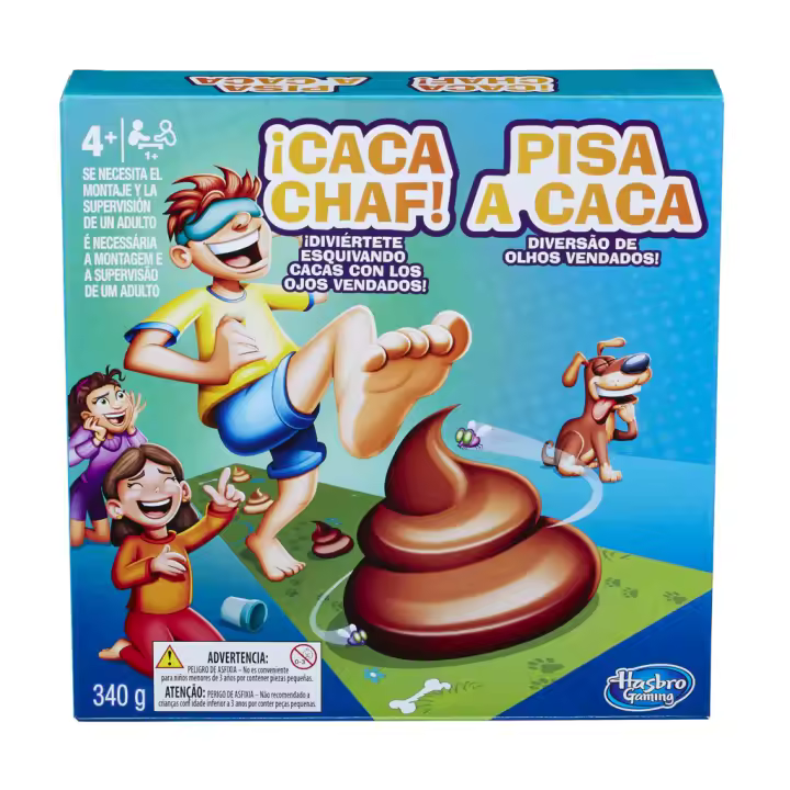 ¡Caca Chaf!- Versión ES/PT - Juego de mesa - Hasbro Gaming  - 4 AÑOS+ - 1