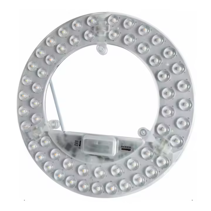 LED7 Disco Imán Plafón 215mm repuesto para lamparas, plafones 3 Tonos de luz y 3 Potencia 12W-18W-24W Elegible / CCT-MD215 - 1