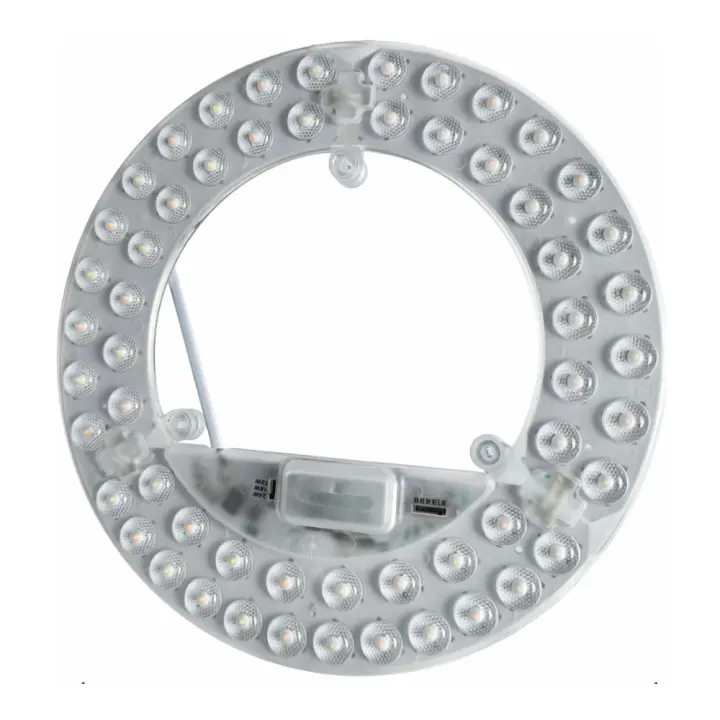 LED7 Disco Imán Plafón 215mm repuesto para lamparas, plafones 3 Tonos de luz y 3 Potencia 12W-18W-24W Elegible / CCT-MD215 - 1