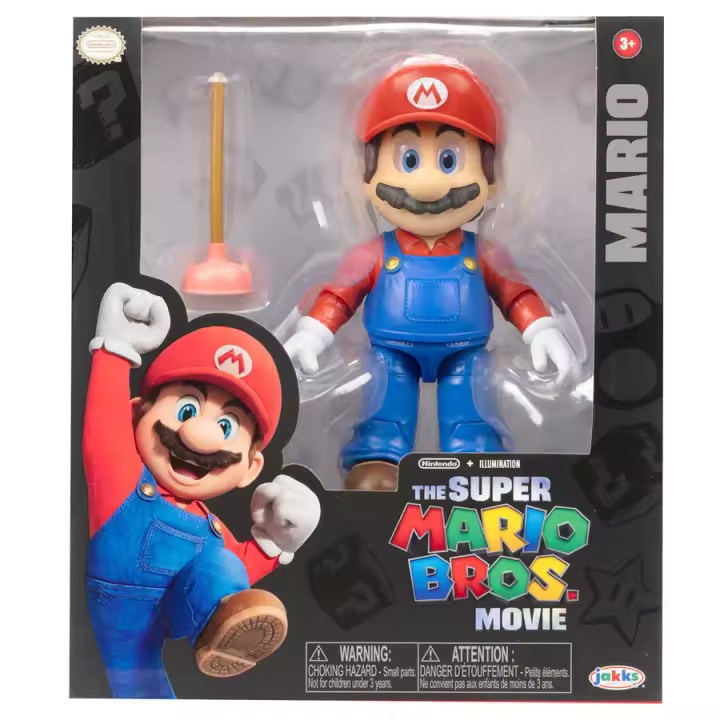 Figura Super Mario La Pelicula Super Mario Bros 13cmFigura  Coleccionable - Idea de Regalo- Mercancia Oficial - Juguetes para Niños y Adultos - Movies Fans - Muñeco para Coleccionistas y Exposición - 1